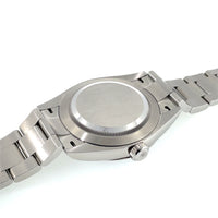 Pre-Owned Rolex Oyster Oystersteel Perpetual Black Dial Watch M134300 41mm