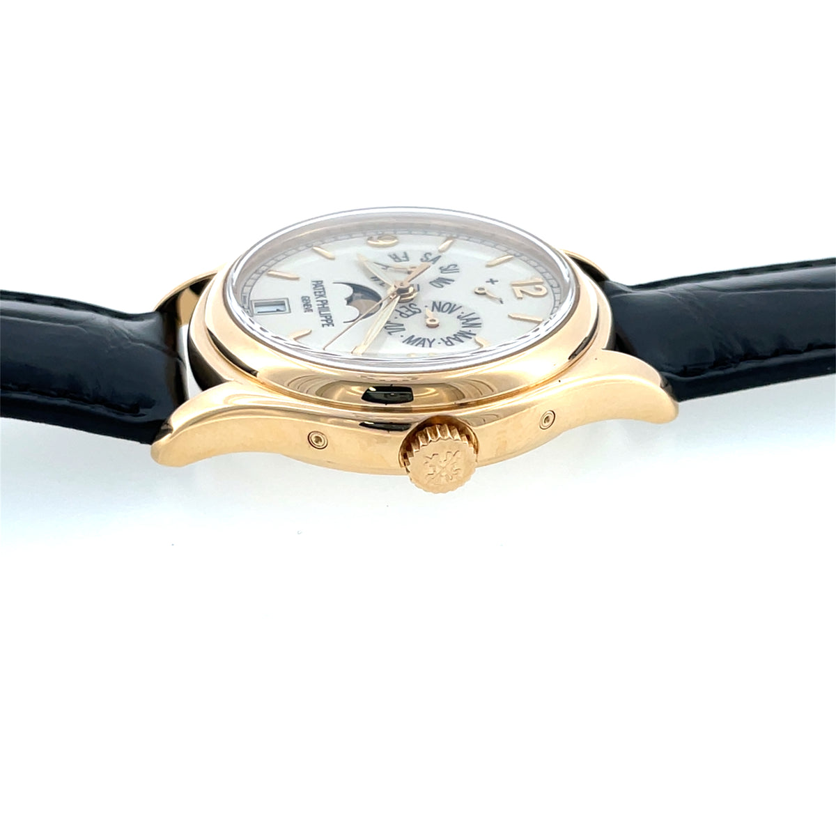 Pre-Owned Patek Philippe 5146J 39mm 18K Yellow Gold Annual Calendar Cream Dial Watch