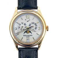 Pre-Owned Patek Philippe 5146J 39mm 18K Yellow Gold Annual Calendar Cream Dial Watch