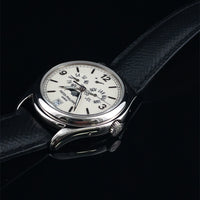 Pre-Owned Patek Philippe 39mm 18K White Gold Annual Calendar Cream Dial Watch 5146G-001