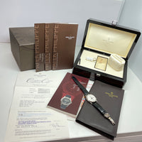 Pre-Owned Patek Philippe 5396G-011 38.5mm 18K White Gold Annual Calendar Silver Dial Watch