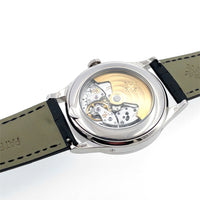 Pre-Owned Patek Philippe 5396G-011 38.5mm 18K White Gold Annual Calendar Silver Dial Watch
