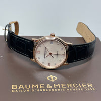 Pre-Owned Baume & Mercier Classima Mother of Pearl Watch Automatic18K Gold MOA10077 33mm