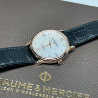 Pre-Owned Baume & Mercier Classima Mother of Pearl Watch Automatic18K Gold MOA10077 33mm