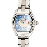 Pre-Owned Cartier Roadster Ice Blue Dial 29mm Watch 2675