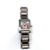 Pre-Owned Cartier Tank Francaise Rose Gold Pink Mother of Pearl Watch 2384 W51027Q4 Quartz 20mm