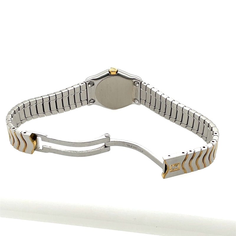 Pre-owned Ebel Sport Classic Mini Mother of Pearl Diamond Watch 24mm