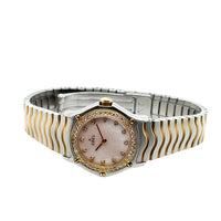 Pre-owned Ebel Sport Classic Mini Mother of Pearl Diamond Watch 24mm