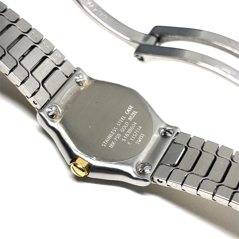 Pre-owned Ebel Sport Classic Mini Mother of Pearl Diamond Watch 24mm