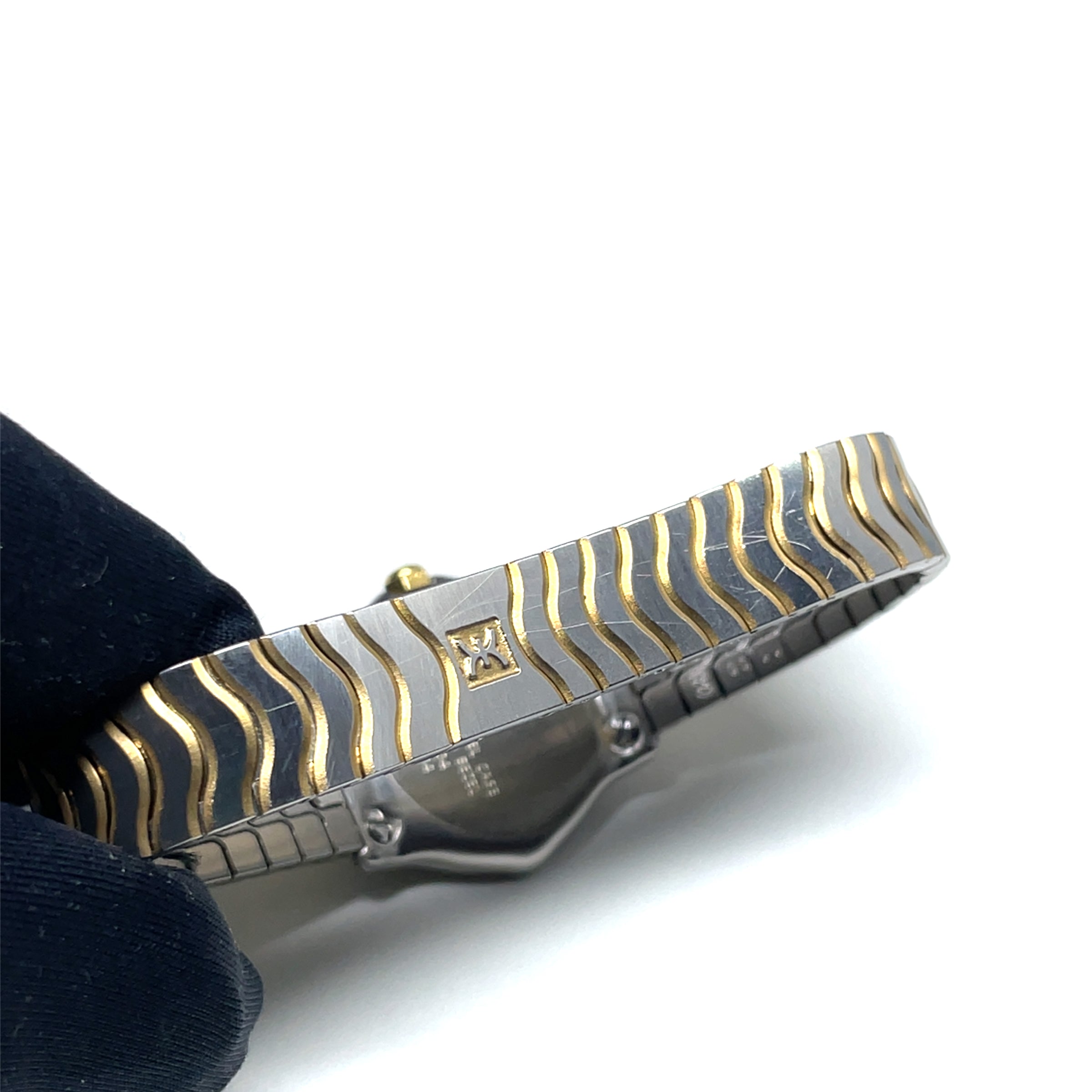 Pre-owned Ebel Sport Classic Mini Mother of Pearl Diamond Watch 24mm