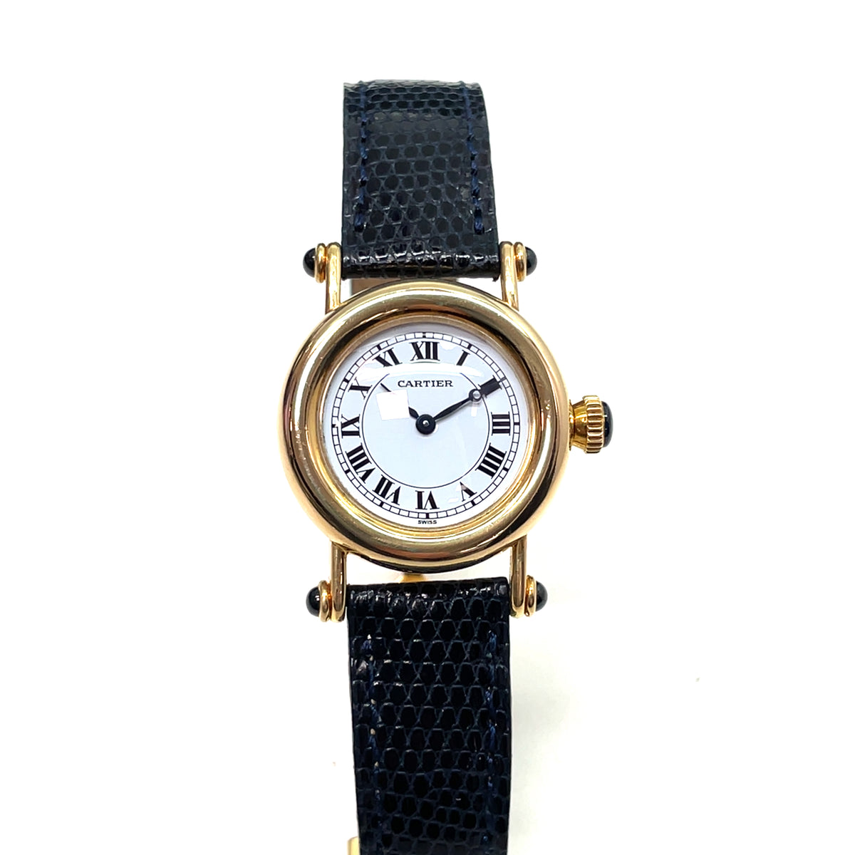 Pre-owned Cartier Diabolo 27mm 18K Gold Watch 1440 Quartz - NAGI