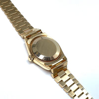 Pre-owned Rolex Gold DateJust 68278 Diamond Champagne Dial Watch 31mm 1993