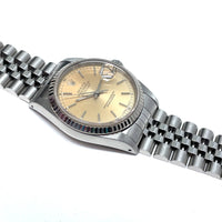 Pre-owned Rolex Datejust 16234 Silver Dial (Patina) Jubilee Yr. 1991 36mm - NAGI