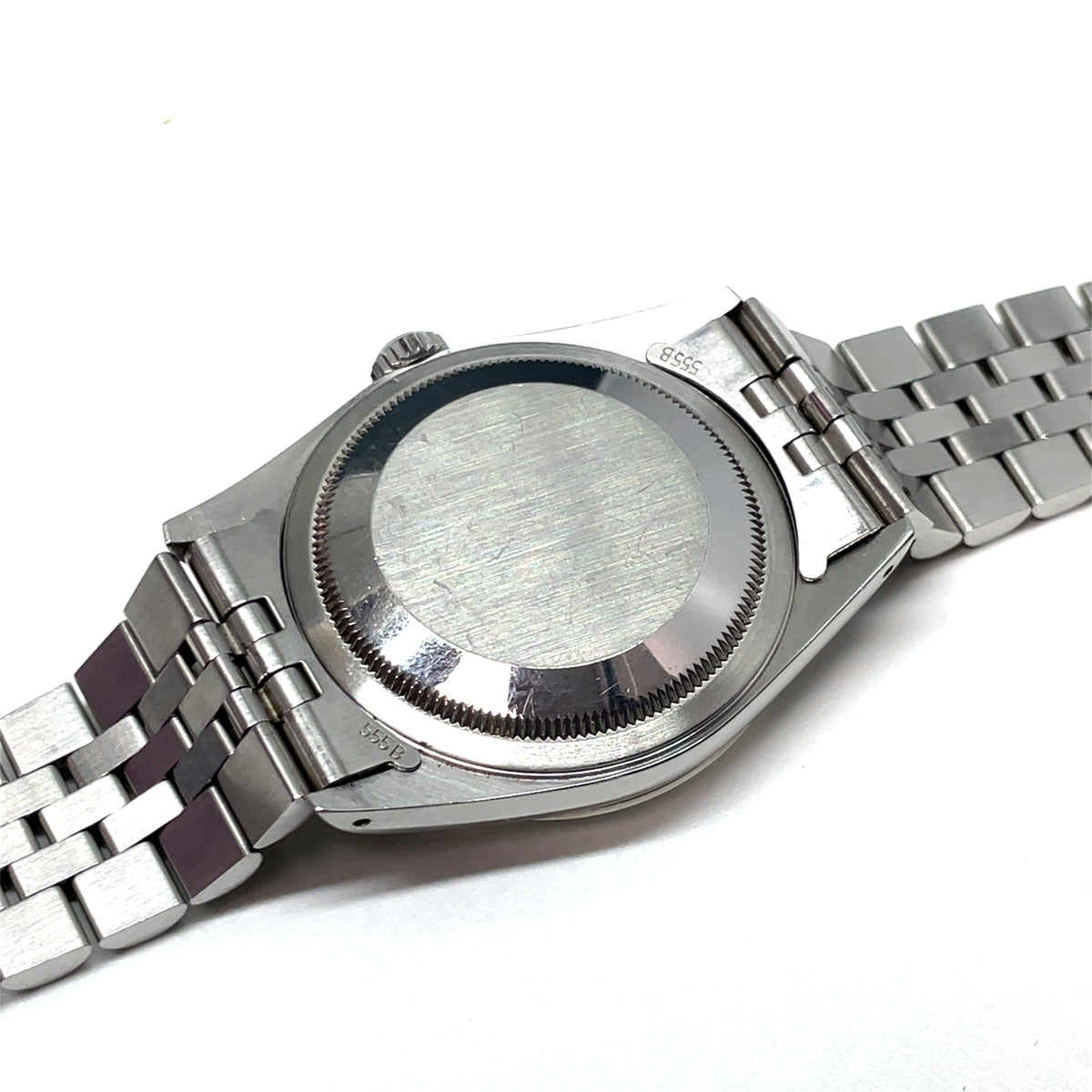 Pre-owned Rolex Datejust 16234 Silver Dial (Patina) Jubilee Yr. 1991 36mm