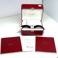 Pre-Owned Cartier Tank Solo 18K Rose Gold W5200024 2018 24mm
