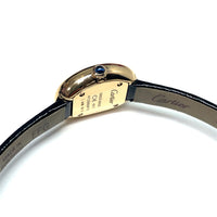 Pre-owned Cartier Baignoire 1920 Mini Watch 18K Yellow Gold WGBA0041