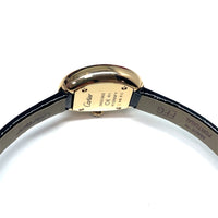 Pre-owned Cartier Baignoire 1920 Mini Watch 18K Yellow Gold WGBA0041