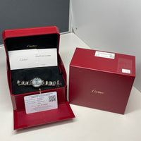 Pre-Owned Ballon Bleu de Cartier Blue Dial Watch WSBB0062 Steel 33mm