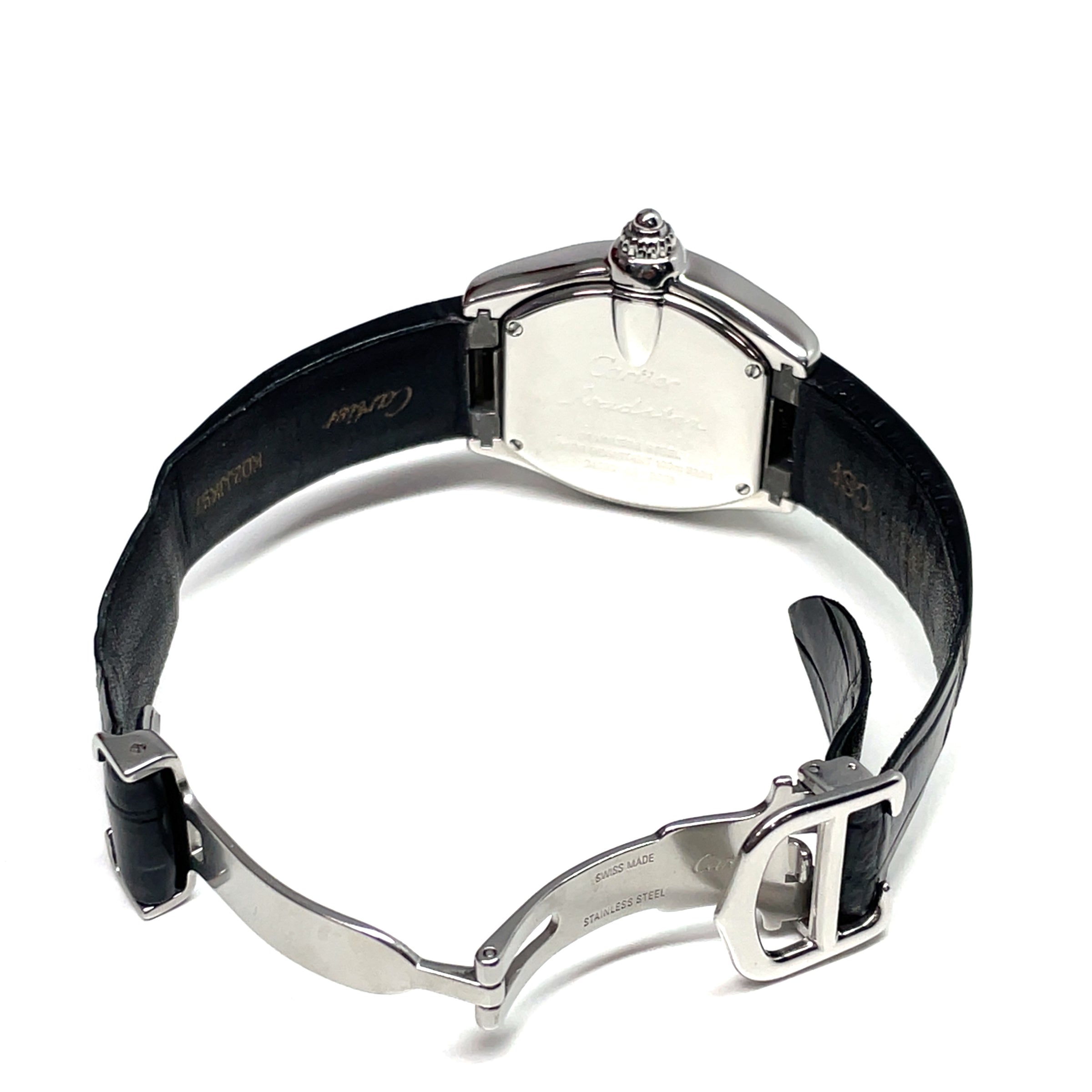Pre-Owned Cartier Roadster Quartz Stainless Steel Quartz Women's Watch 31mm W62016V3