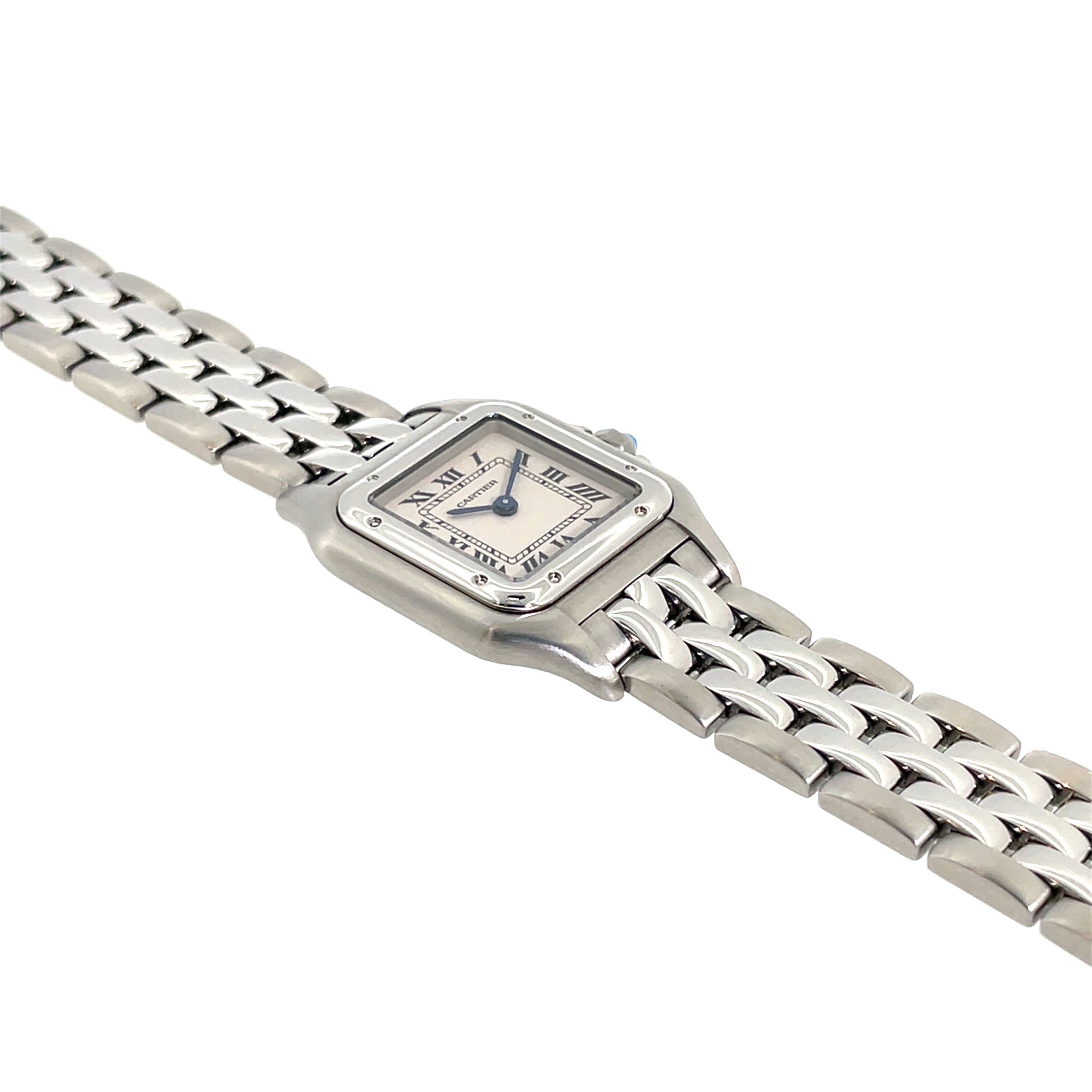 Pre-Owned Cartier Panthere Stainless Steel Watch 1320 22mm