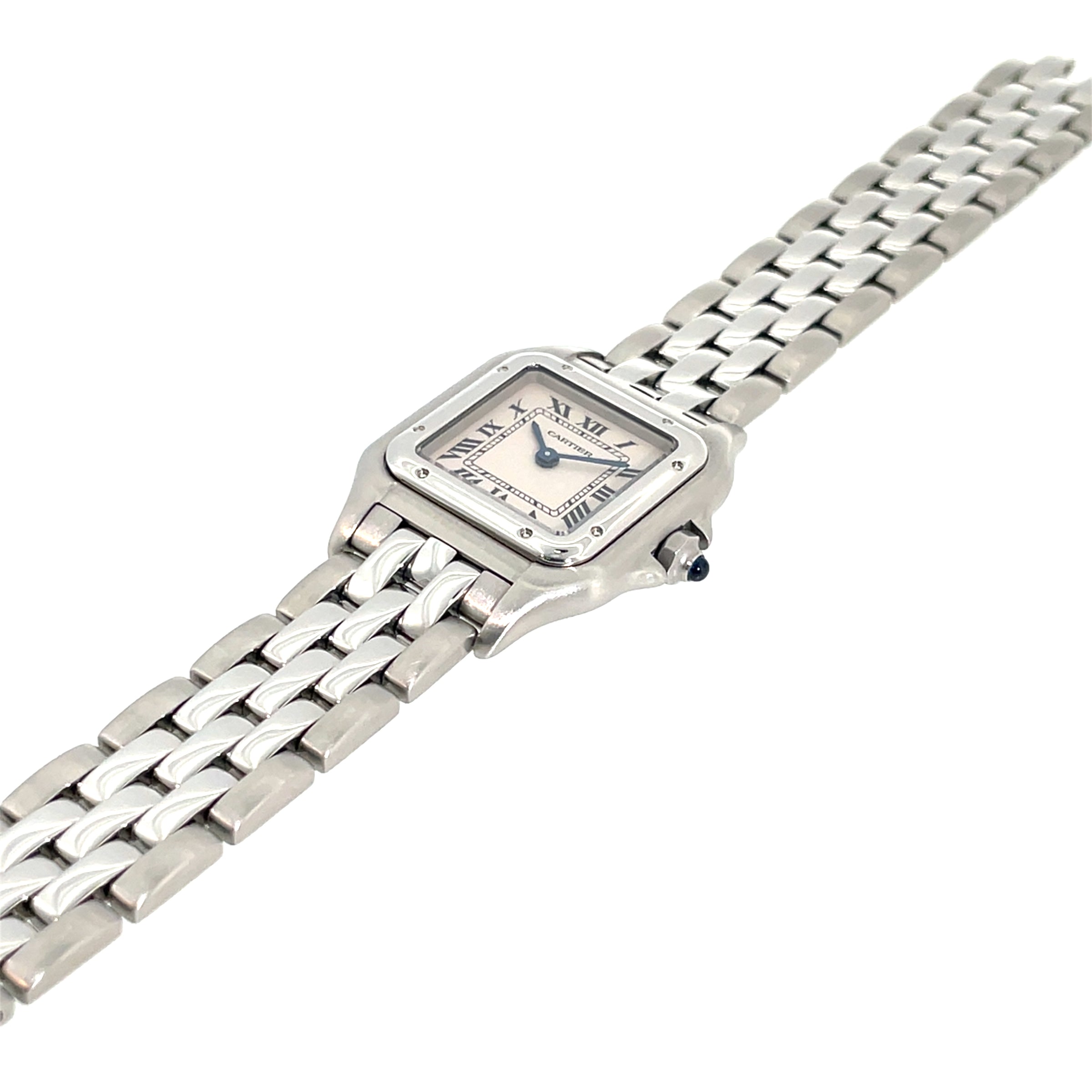 Pre-Owned Cartier Panthere Stainless Steel Watch 1320 22mm