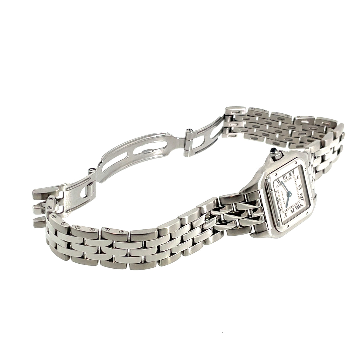 Pre-Owned Cartier Panthere Stainless Steel Watch 1320 22mm