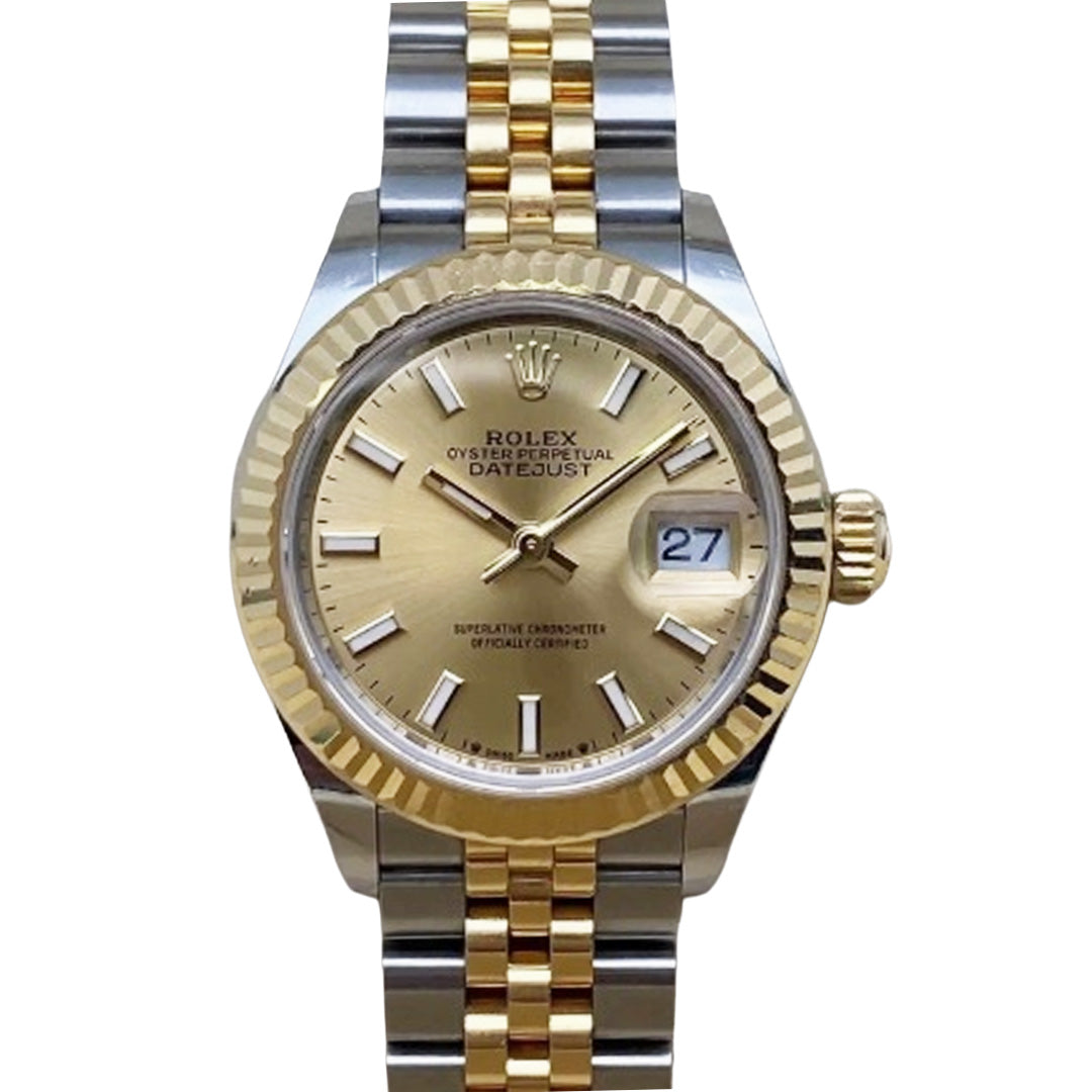 Pre-Owned Rolex Datejust 26MM Champagne Dial Two-Tone Watch