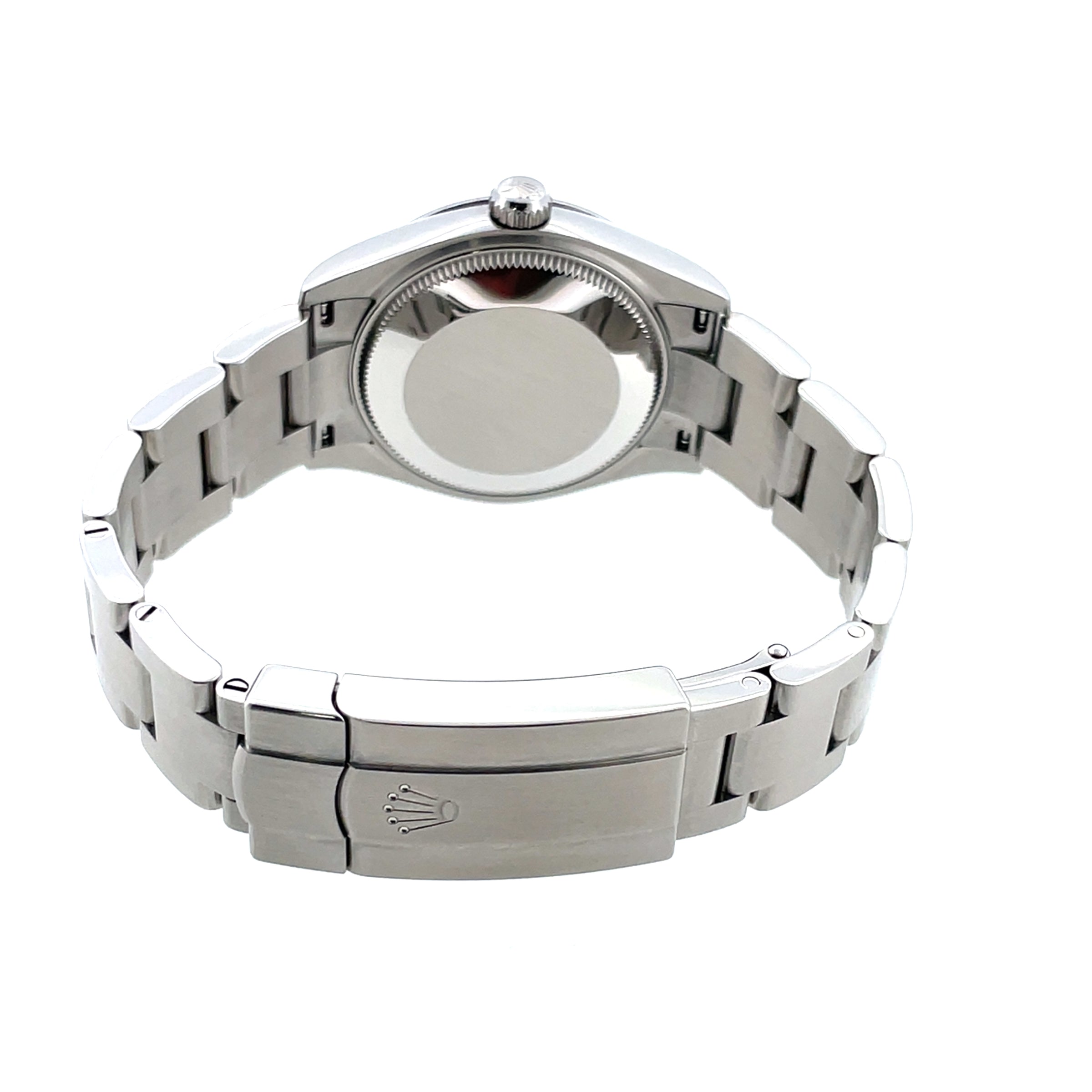 Pre-owned Rolex 31mm Oyster Perpetual Lavender Oystersteel 277200 Watch