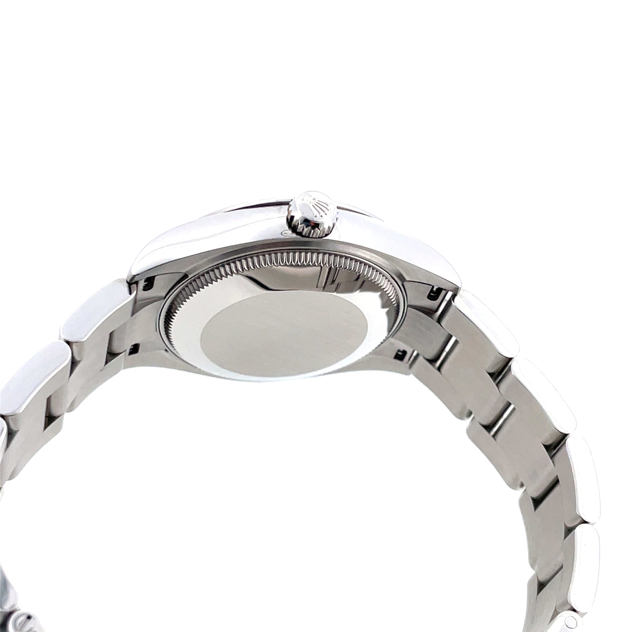 Pre-owned Rolex 31mm Oyster Perpetual Lavender Oystersteel 277200 Watch