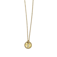 Pre-owned David Yurman 18K Yellow Gold Initial J Necklace