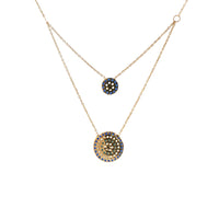 Pre-Owned 18K Yellow Gold Lariat Evil Eye Necklace