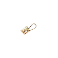 Pre-Owned 14K Yellow Gold 1.90 Carat Solitaire Diamond Pendant