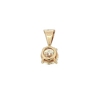Pre-Owned 14K Yellow Gold 1.90 Carat Solitaire Diamond Pendant