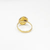 Pre-Owned Ippolita Small Stardust Pave Diamond Curved Disc Ring