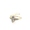 Pre-Owned 14K Yellow Gold 2-Stone Ring