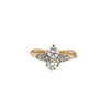 Pre-Owned 14K Yellow Gold 2-Stone Ring