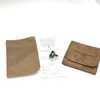 Pre-Owned David Yurman Noblesse Elongated Blue Topaz Ring 18K & Sterling Silver