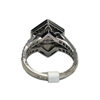 Pre-owned Boucheron 18K White Gold Split Shank Diamond Ring - NAGI