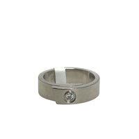 Pre-Owned Cartier 18K White Gold Ribbon Wrap Ring