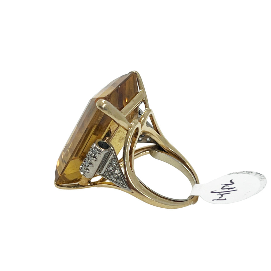 Pre-OWned 14K Yellow Gold Citrine Ring