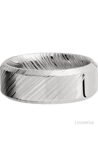 8 mm wide High Bevel Woodgrain band img3