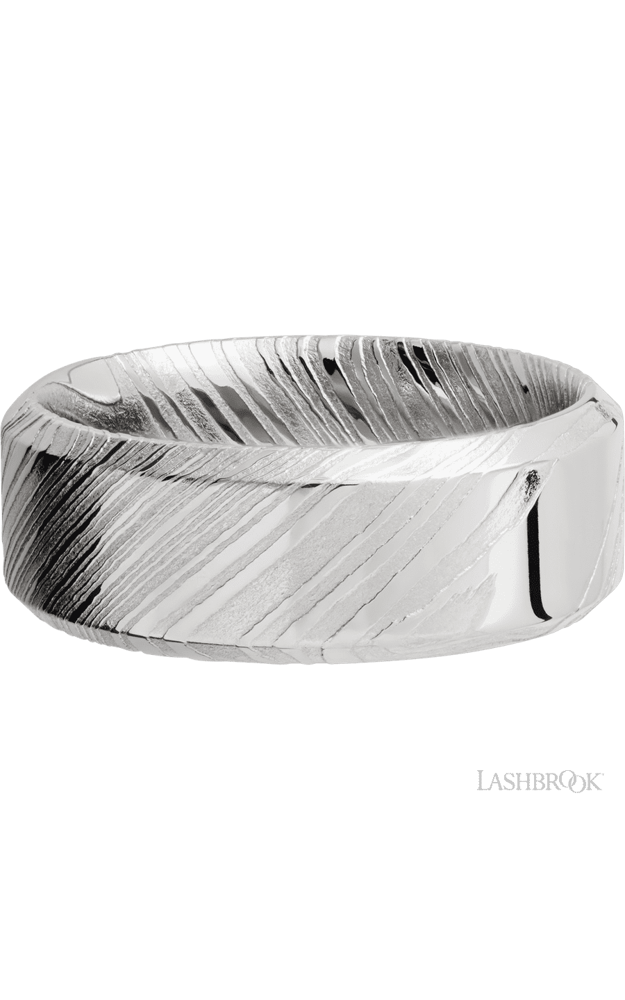 8 mm wide High Bevel Woodgrain band img3
