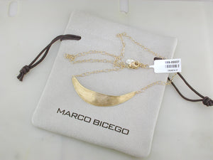 Marco Bicego Lunaria Collection 18K Lunaria Yellow Gold Half Collar Necklace CB2614 Y