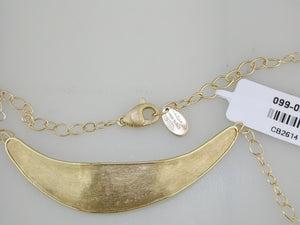 Marco Bicego Lunaria Collection 18K Lunaria Yellow Gold Half Collar Necklace CB2614 Y