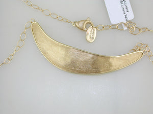 Marco Bicego Lunaria Collection 18K Lunaria Yellow Gold Half Collar Necklace CB2614 Y