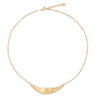 Marco Bicego Lunaria Collection 18K Lunaria Yellow Gold Half Collar Necklace CB2614 Y