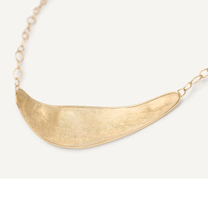 Marco Bicego Lunaria Collection 18K Lunaria Yellow Gold Half Collar Necklace CB2614 Y