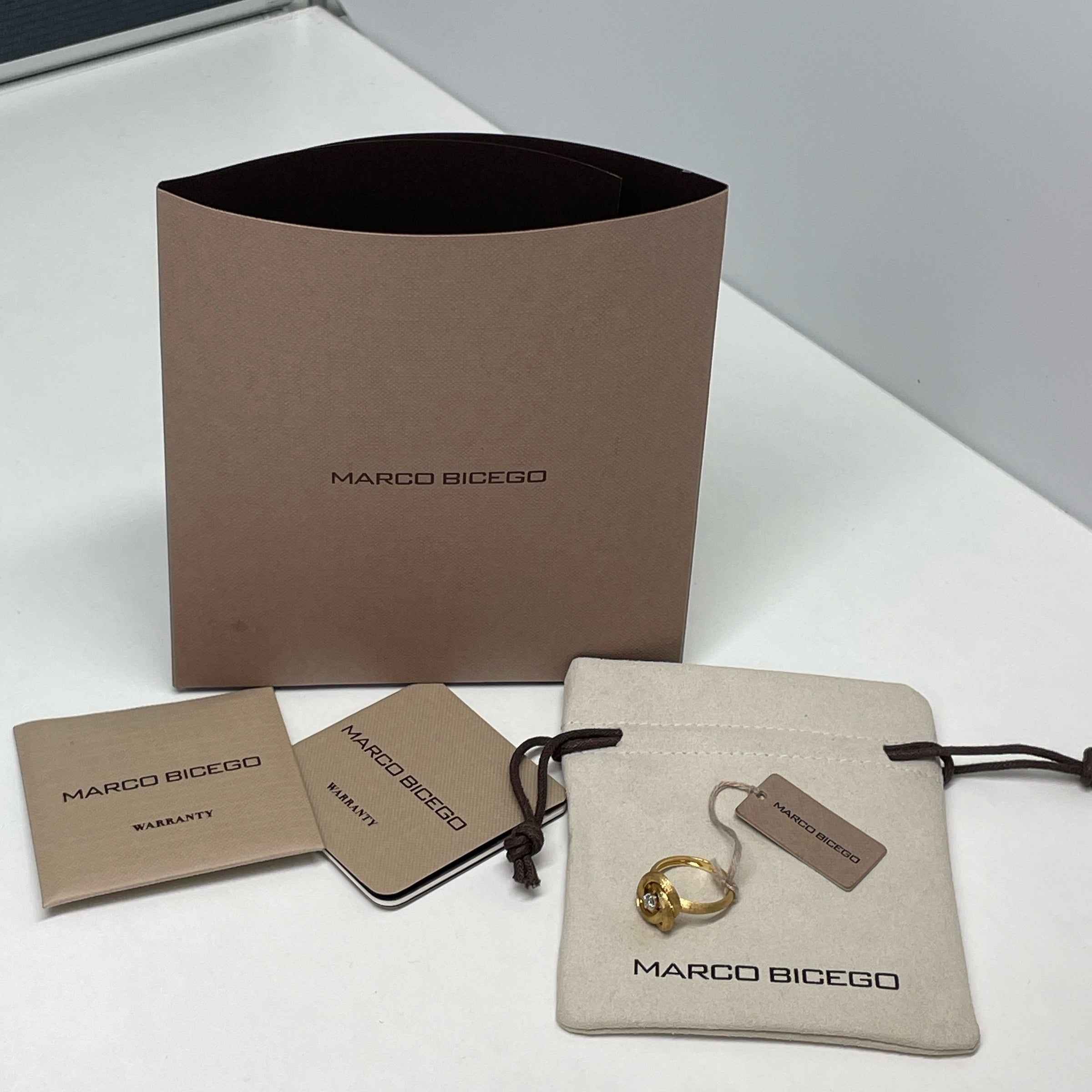 Marco Bicego 18K Yellow Gold Floral Ring - NAGI