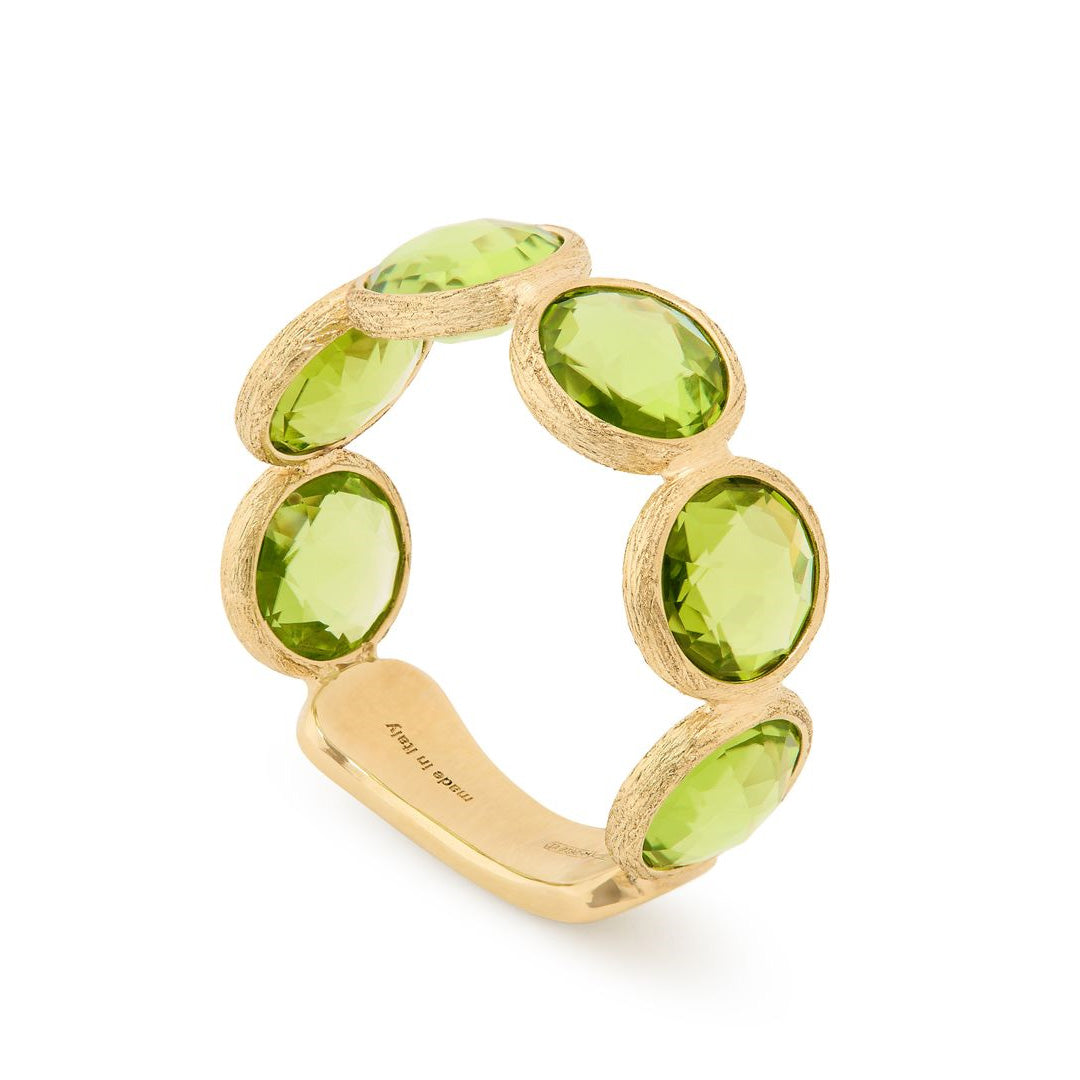 Marco Bicego 18K Yellow Gold Peridot Jaipur Collection Ring