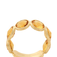 Marco Bicego 18K Yellow Gold Yellow Quartz Jaipur Ring